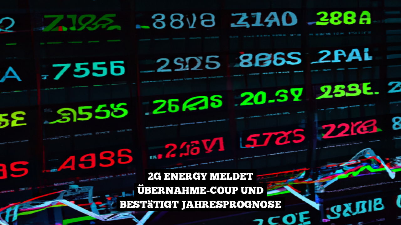 2G Energy meldet Übernahme-Coup und bestätigt Jahresprognose