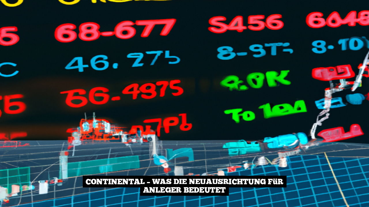 Continental – Was die Neuausrichtung für Anleger bedeutet