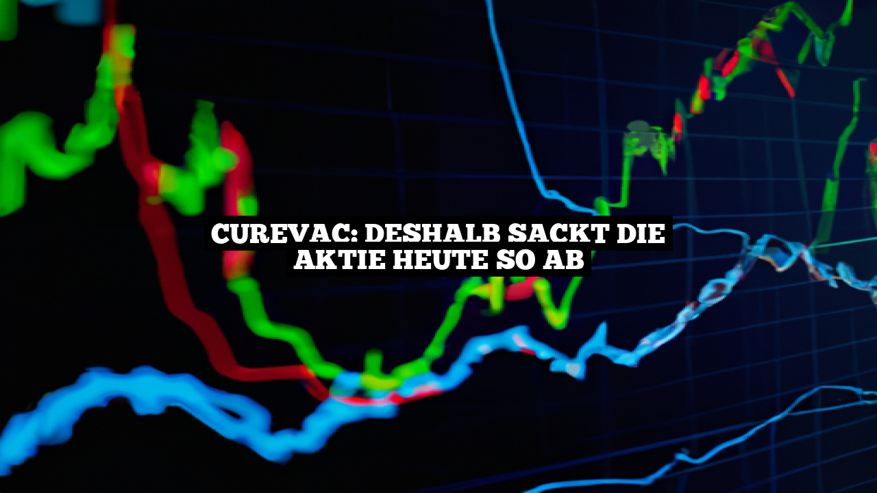 CureVac: Deshalb sackt die Aktie heute so ab