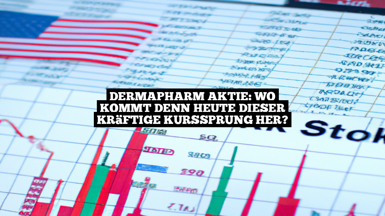 Dermapharm Aktie: Wo kommt denn heute dieser kräftige Kurssprung her?