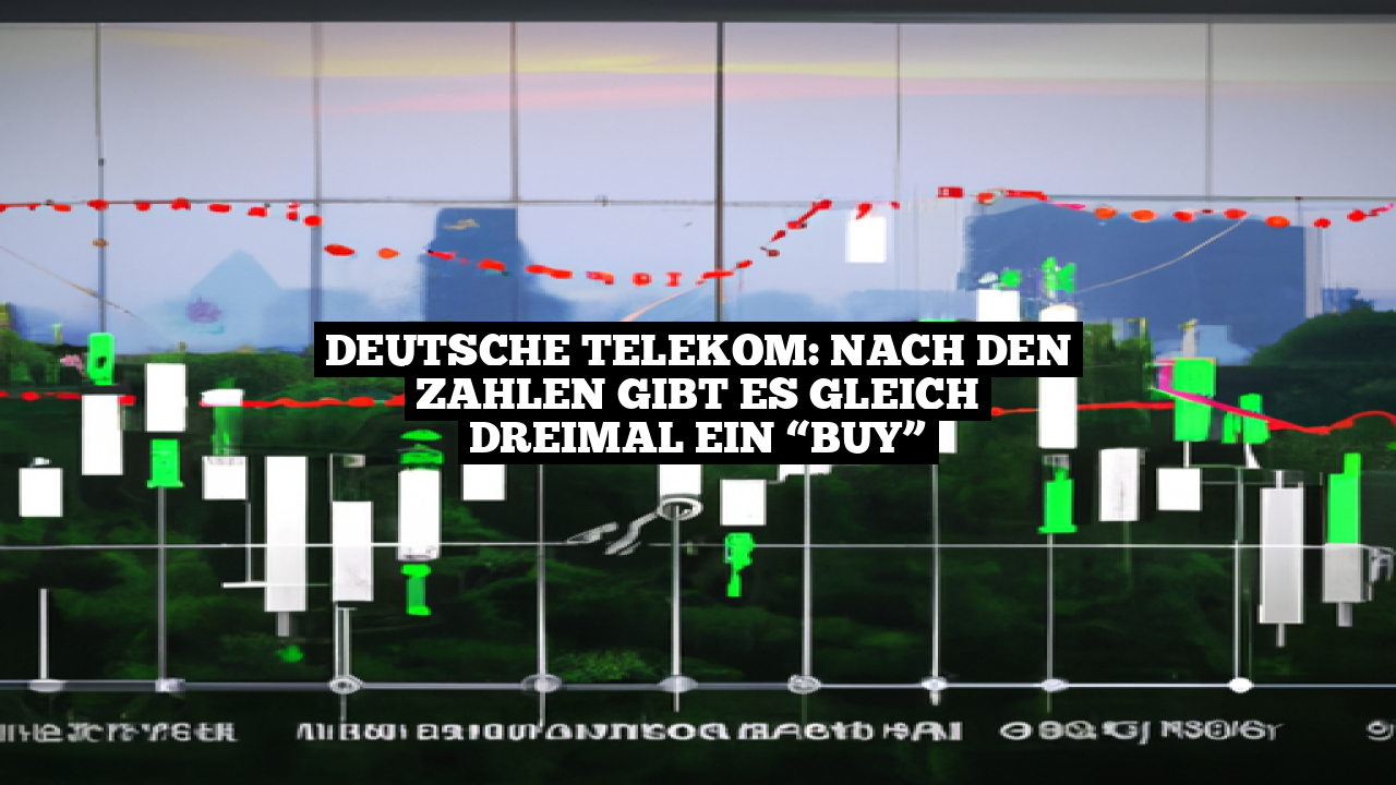 Deutsche Telekom: Nach den Zahlen gibt es gleich dreimal ein “Buy”