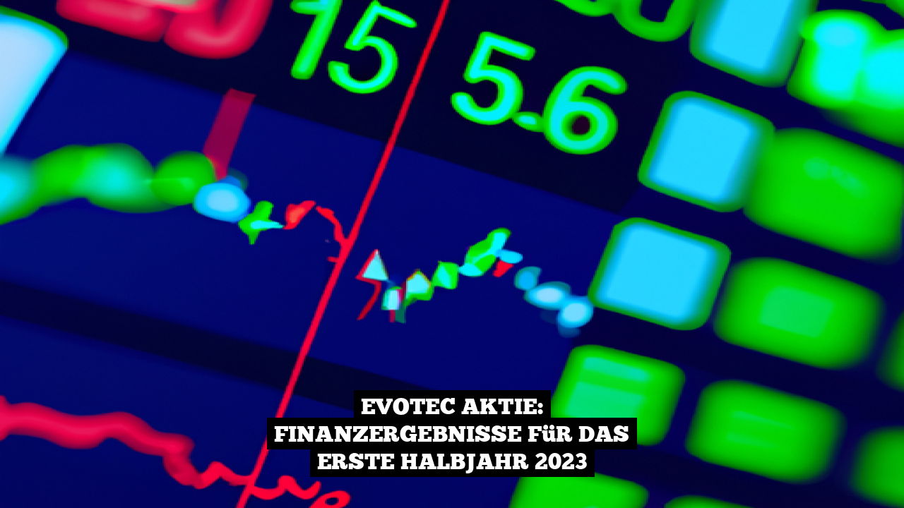 Evotec Aktie: Finanzergebnisse für das erste Halbjahr 2023