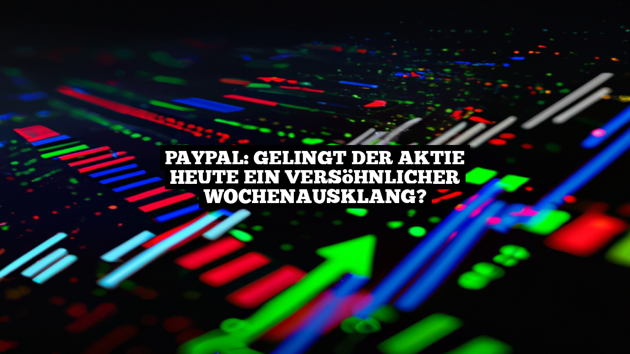 PayPal: Gelingt der Aktie heute ein versöhnlicher Wochenausklang?