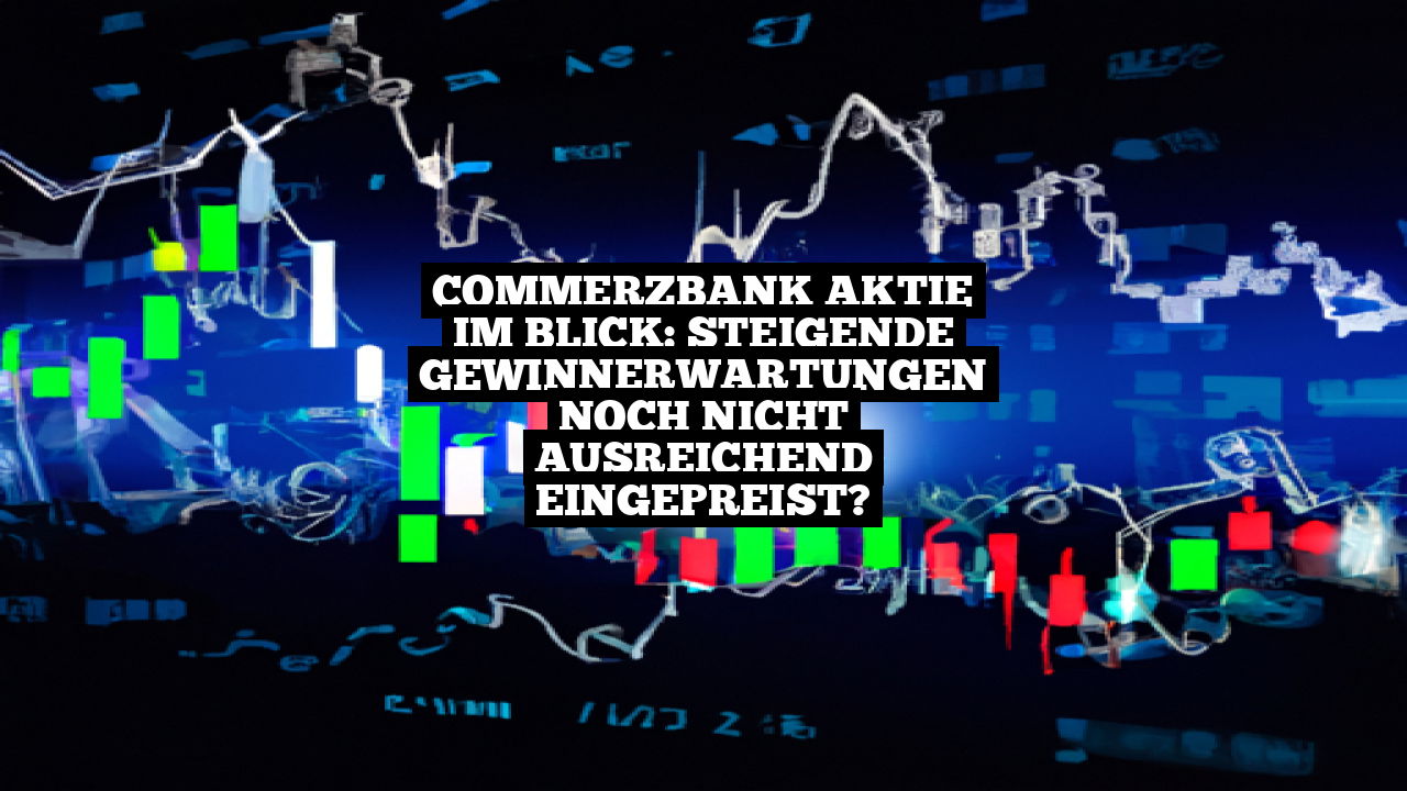 Commerzbank Aktie im Blick: Steigende Gewinnerwartungen noch nicht ausreichend eingepreist?