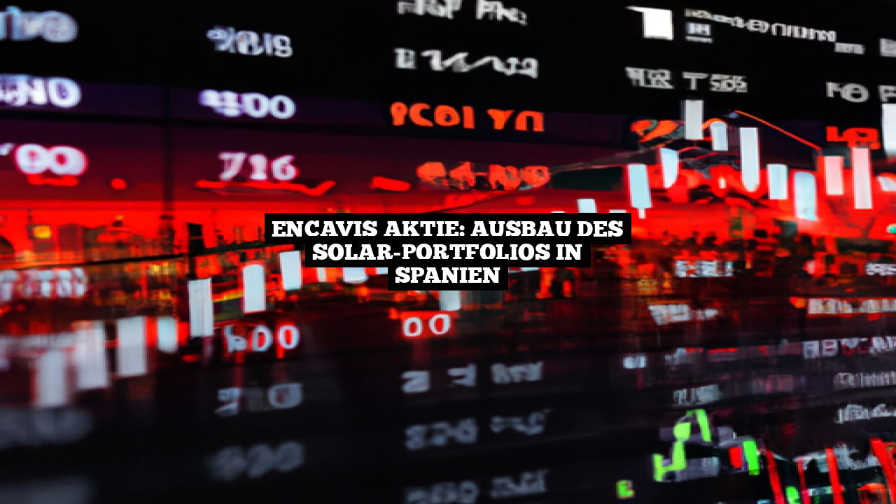 Encavis Aktie: Ausbau des Solar-Portfolios in Spanien