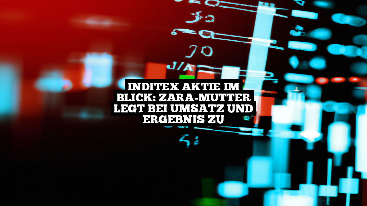 Inditex Aktie im Blick: Zara-Mutter legt bei Umsatz und Ergebnis zu