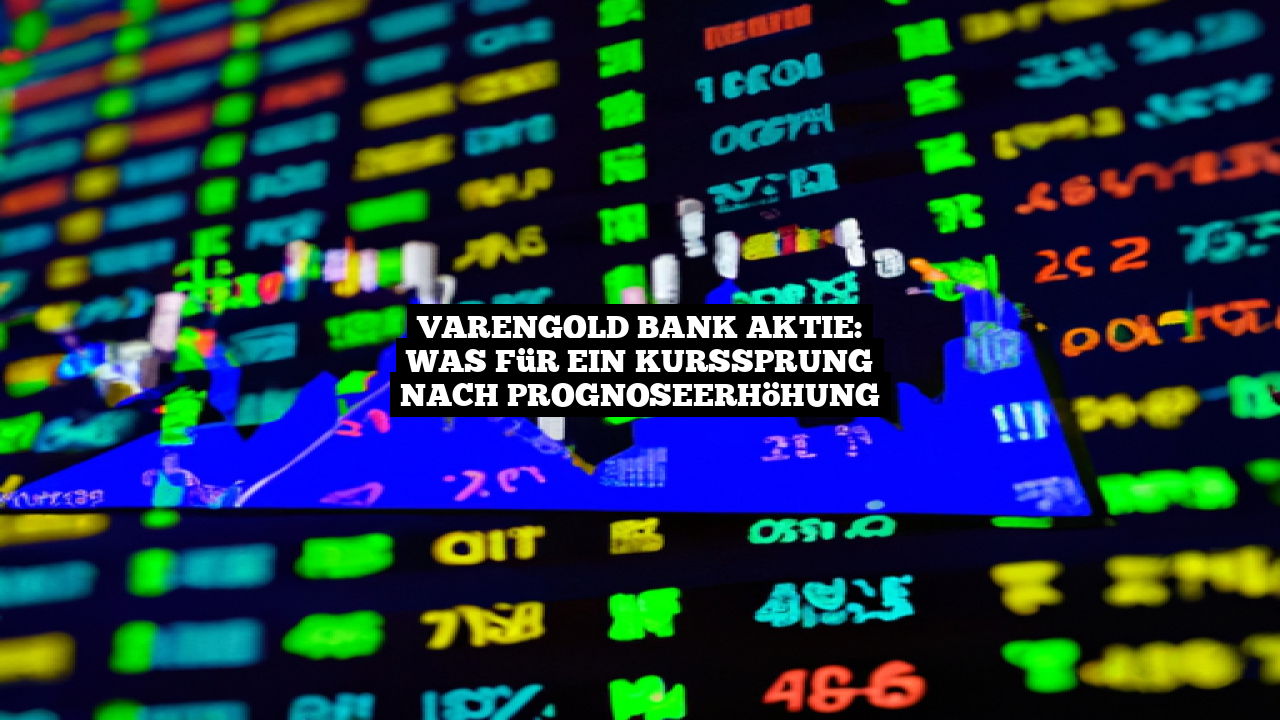 Varengold Bank Aktie: Was für ein Kurssprung nach Prognoseerhöhung