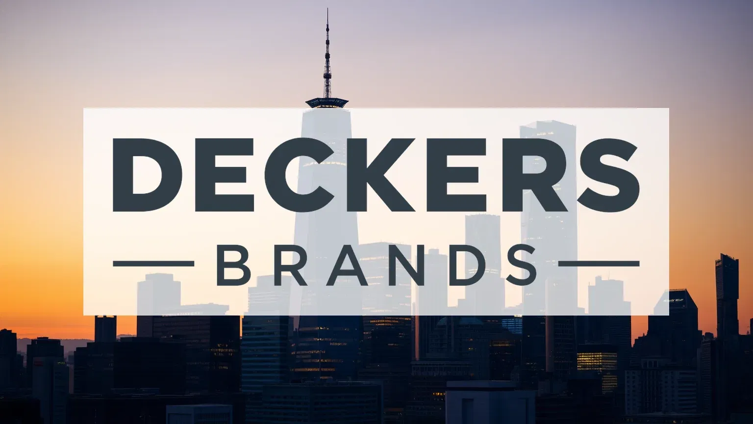Deckers Outdoor Aktie